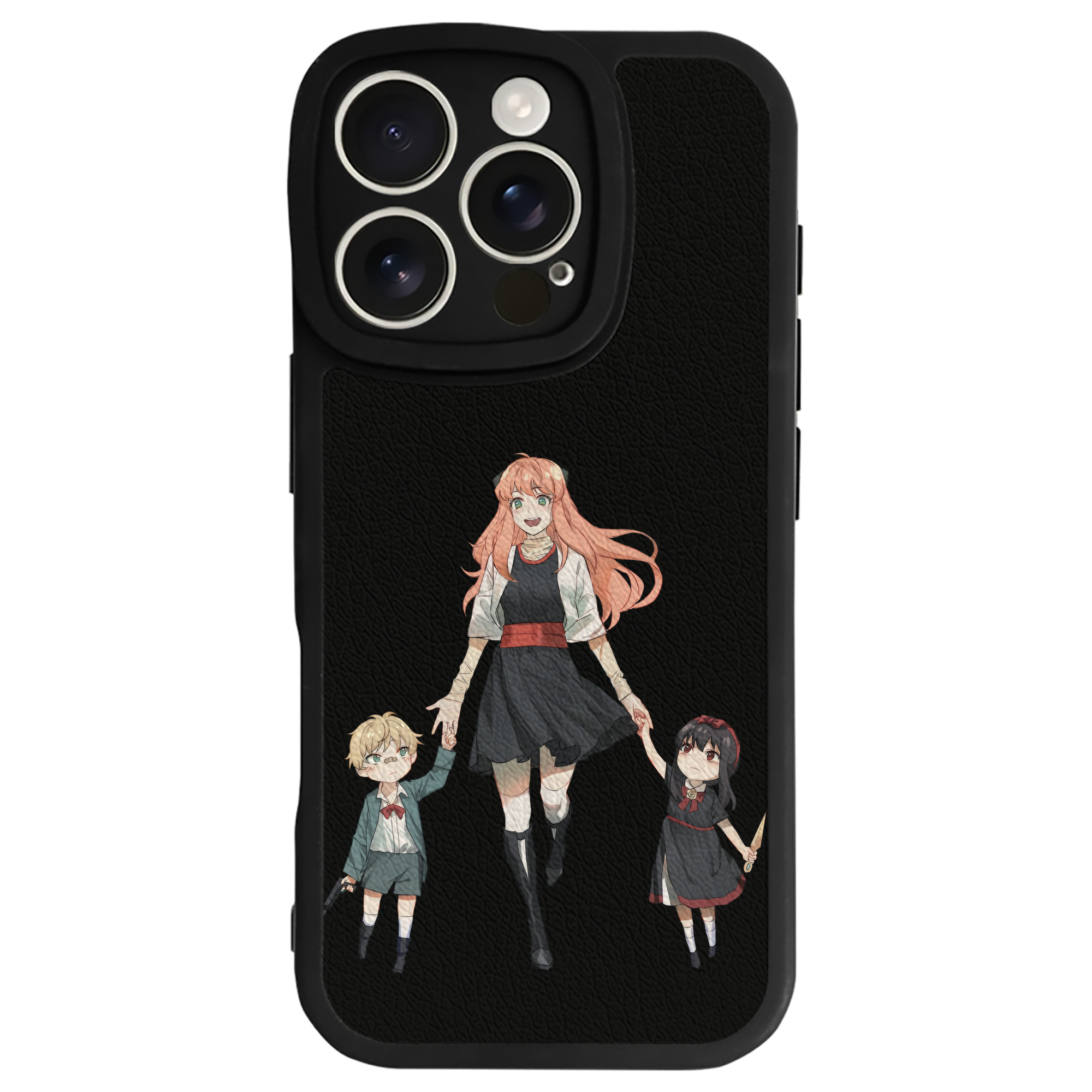 （画像用） SPY×FAMILY间谍家家酒 【iPhone 16シリーズ対応】シリコンスマホケース（レザー調） 材質：シリコン